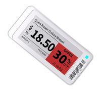 Digital Business Signages | Electric Smart Control Signages,Editable E-paper Screen | for Indoor Outdoor Shop Restaurant Library Garage Fridge Holiday Clothing