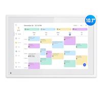 Digital Calendar, 10.1 Inch Smart Electronic Desk Calendar & Chore Chart, Touchscreen Interactive Display for Family Schedules with Meal Planner & Picture Frame & Lists