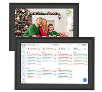 Digital Calendar 10.1" Wall Touch Screen, Electronic Calendar Planner for Wall Desk Shared Chore Chart Meal Plan Photo Display with Rewards Reminder, Smart Calendars for Busy Family, No Subscription