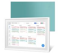 Digital Calendar 10.1IN Electronic Smart Calendars and Chore Chart with Interactive Touch Screen Sync with Phone by App for Family Planner Wall & Desk Mountable Great Gift for Organizing 2026 (White)