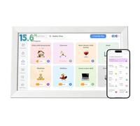 Digital Calendar 15.6", Electronic Calendar Wall Planner | 32GB 1080P HD Smart Touchscreen, Reward, Chore Chart, Meal Planner & Digital Photo Frame | Wall/Desk Mount