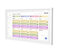 Digital Calendar: 21.5 inch smart digital calendar and task chart, Full HD interactive touch display for family schedules, computer stand and mounting
