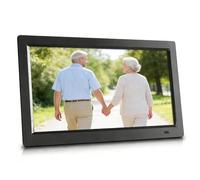 Digital Calendar Photo Frame - Remote Included, Digital Picture Frame No Wifi Needed, USB/SD Slots, Plays Video/Music/Photo/E-book, Clock, Motion Sensor, Auto On/Off, Power-Off Memory(Black,22in)