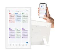 Digital Calendar Planner, 15.6 Inch Smart Family Wall Frame with WiFi, App Control, Touch Screen, Scheduled Power On/Off, Ideal for Home and Office