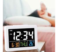 Digital Calendar, Table Clock Desk Clock Alarm Clock Study Date Display Alarm Clocks Bedside Digital Alarm Clock Digital Alarm Clock for Bedrooms for Outdoor Students Living Room
