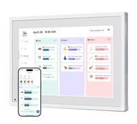 Digital Calendar Touch Screen 10 Inch, Electronic Calendar Chore Chart for Family Monthly/Weekly/Daily Planner, Smart for Home Organization, Desk Mount and APP Control