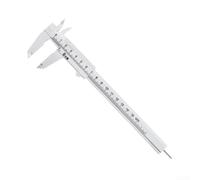 Digital Caliper Alternative 6 Inch Plastic Rule(White)