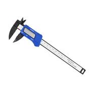 Digital Caliper Plastic Vernier Calipers Woodworking Tools Thickness Gauge Measuring Tools Caliber Electronic Ruler(Caliper Blue 150)