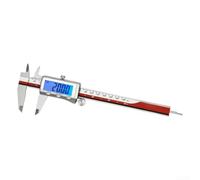 Digital Caliper Stainless Steel Large LCD Backlight ±0.02mm Accuracy USB Rechargeable Electronic Vernier for Woodworking Metal Engineering Industrial Gauge(300mm)