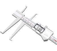 Digital Caliper Stainless Steel with Double Inner Groove, High Precision Measuring Tool for Machinists, Engineers, DIY Projects, Non-Standard Measurements