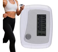 Digital Calorie Counter - Portable Exercise Monitor 4.8 x 3.5 x 2.2 cm, Measuring Device with LCD Display | Reliable Activity Recording, Steps Detection, Motion Analysis, Surfing