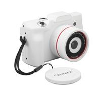 Digital Camera 1080P 16MP Vlogging Cam, 16X Zoom Auto Focus Small Video Cameras 2.4 Inch HD Display, Multi Axes Stabilization Travel Smart Cam