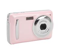 Digital Camera, 1080P 16MP Vlogging Camera 16X Zoom Anti Shake Auto Focus Portable Point Shoot Camera for Teens Adult Beginner (Pink)