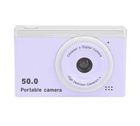 Digital Camera, 1080P Camera, Compact Camera with 8X Digital Zoom, 50MP Portable Front Rear Dual Cameras with Filter, 2.4in Screen, for Teen Boys Girls Student (Purple)