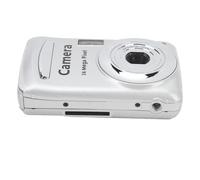 Digital Camera, 1080P Camera for Kids, 16MP Digital Point and Shoot Camera, 16X Zoom, Anti Shake, Compact Small Travel Camera for Girls Boys Student Teens (Silver Gray)