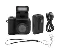 Digital Camera, 1080P Compact Camera with Flip Up Flash, 1.44 Inch HD Screen, Auto Loop Recording, Monoreflexes Shaped CMOS Video Recorder