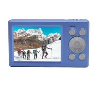 Digital Camera 1080P FHD 44MP with 2.8 Inch + 1.4 Inch Dual Screen,16X Digital Zoom, Auto-focus Compact Portable Vlogging Camera for Kids Teen Students Beginner (Blue)