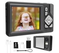 Digital Camera 1080P FHD 48MP with 2.83" LCD, 18X Digital Zoom & Anti-Shake - 32GB SD Card & Reader Included, Compact Portable Point and Shoot Travel Camera for Kids, Teens, Students & Beginners