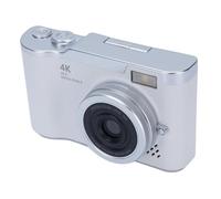Digital Camera, 1080P HD 48MP Digital Point & Shoot Camera with 2.4 Inch HD Flip Screen, Built in LED Fill Light, 8X Digital Zoom, for Teens Students (White)