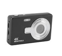 Digital Camera, 12MP 1080P Digital Point and Shoot Camera with 2.4 Screen, 16X Zoom, Portable Compact Camera Digital Camera for Children Teen Girl Boy (Black)