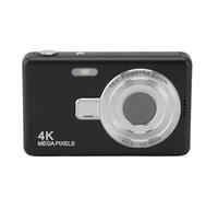 Digital Camera, 12MP 1080P Point and Shoot Digital Camera with 2.4in TFT Screen, 16X Zoom, Auto Focus, Portable Compact Design, for Photography Travel Vlog (Black)