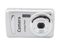 Digital Camera, 16MP 1080P HD Pocket Compact Camera with 2.4 Inch Screen, 16X Zoom Autofocus, Anti Shake, Portable Vlogging Camera, for Boys Girls Kids (Silver Gray)