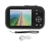 Digital Camera 16x Zoom Multifunctional Portable Compact Video Camera for Students and Kids with 48MP HD 1080P FHD 2.8 Inch Screen 11 Filters 3 Games Lightweight ABS Material 255g (Black)