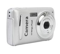 Digital Camera, 2.4 In HD 1080P Portable Camera, Auto Focus 16X Digital Zoom Compact Point Shoot Camera for Boys Girls Kids (Silver Gray)