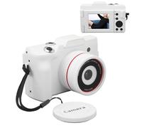 Digital Camera 2.4 Inch HD Display - 1080P 16MP Vlogging Camera, 16X Zoom Auto Focus Small Video Cameras, Multi Axes Stabilization Smart Camera for Kids Teens Boys Girls