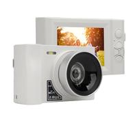 Digital Camera, 2.5K 24MP HD Video Vlogging Camera for Photography, 16x Digital Zoom, 2.88inch Screen WIFI Digital Camere with MP3 Games, Camera for Teens Students (White)