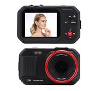 Digital Camera, 2.5K 48MP HD WiFi 16x Zoom Autofocus Point and Shoot Photo Camera with 2.8inch Screen Flashlight AVI JPG Portable for Recording Photography (Black)