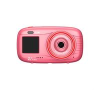 Digital Camera, 2.5K Dual Screen 48MP Photos 16X Zoom WiFi 3" Main 1.54" Secondary AF Lens Vlog Camera XJ500(Pink)