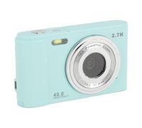 Digital Camera, 2.7K 48MP HD 2.88in Student Starter Mini Card Camera with LED Fill Light, Home Shooting Camera. 700mAh (Light Green)