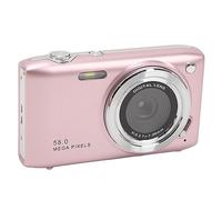 Digital Camera, 2.88 Inch Screen 58MP 4K HD 16X Zoom Fixed Macro Timed Photography, Digital Video Camera (Roseate)