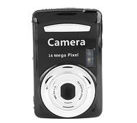 Digital Camera, 200W 2. 4 inch LCD Display 16X Zoom Video Camera Photo Camera Mini Digital Camera with Data line for Home (Black)
