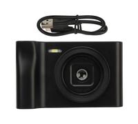 Digital Camera 20MP 1080P with 8X Zoom, Portable Vlogging Camera for Kids & Beginners, Point and Shoot Camera for Travel, Selfies and YouTube Videos (Black)