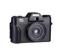Digital Camera 3.0 Inch Flip Screen Home Volg Travel Portable Wifi Wide-angle Camera 48MP Micro Single 16X Camera(Wide-angle mirror)