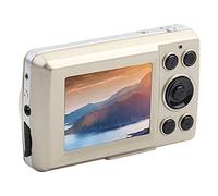 Digital Camera, 30FPS 16X Zoom HD Digital Video Camera Camcorder 16MP 720P Compact Camera with 2.4inch LCD Screen Night Vision for Students Boys Girls Kids Gift, Supports 32GB Memory Card(Gold)