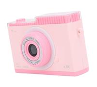 Digital Camera 48M 1080P 8x Compact Selfie Camera MP3 Player Retro Digital Video Camera 2.4 Inch Screen for Travelers (Pink)