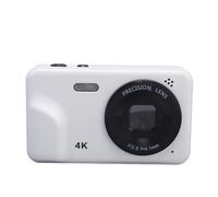 Digital Camera 48MP 1080P Auto Focus 5x Zoom 2.0in Screen Student Portable Compact Camera (White)