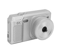 Digital Camera, 48MP 1080P Auto Focus Anti Shake Digital Point and Shoot Camera with 16X Zoom, 2.8'' TFT Display, Small Compact Vlogging Camera for Travel Students Teens (Silver)
