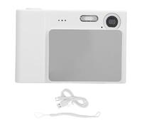 Digital Camera 48MP 1080P, Compact Digital Camera with 2.4 Inch IPS Screen, 8x Zoom Anti Shake Rechargeable Camera with Fill Light and Microphone for Photography Travel (32GB)