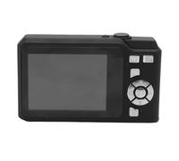 Digital Camera, 48MP 1080P HD 16X Digital Zoom Vlog Camera, Auto Focus Anti Shake Video Camera for Photography, Small Compact Camera for Travel (Black)