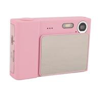 Digital Camera, 48MP 1080P HD Auto Light Vlogging Camera with 8X Digital Zoom, 2.4 In TFT Screen, Selfie Mirror, Anti Shake Video Camera for Travel for Kids Students (Pink)
