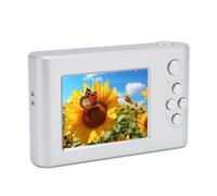 Digital Camera 48MP 1080P, Point and Shoot Camera with Mirror, 2.4in IPS Screen, 8x Zoom, Anti Shake Autofocus Compact Camera for Travel (Silver Color)