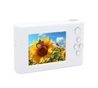 Digital Camera 48MP 1080P, Point and Shoot Camera with Mirror, 2.4in IPS Screen, 8x Zoom, Anti Shake Autofocus Compact Camera for Travel (White)