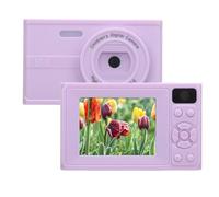 Digital Camera, 48MP 1080P Point and Shoot Digital Camera, 8X Zoom Autofocus Dual Lens Portable Compact Camera for Kids Teens Adult Beginner (Violet)