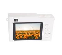 Digital Camera, 48MP HD 1080P Camera with 15x Zoom, Autofocus, LED Flash, WiFi Transfer, Portable Compact Small Camera for Travel, for Teens Boys Girls Students (White)