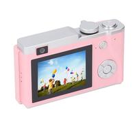 Digital Camera, 48MP Point and Shoot Cameras, 1080P Digital Camera with 16X Digital Zoom and 2.4inch HD Display, Front and Rear Dual Lens Small Camera, Compact Camera (Pink)