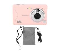 Digital Camera, 4K 1080P 48MP Compact Camera with 16X Digital Zoom, Portable Point Shoot Camera, Built in Mic, for Teens Boys Girls Adult Beginner, for Travel Wedding Vlogging